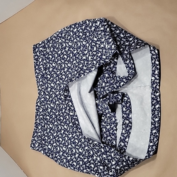 Dockers, Size 4P, Every Day Skooter Skort, Blue with White Fish & Crab Pattern - Picture 8 of 10